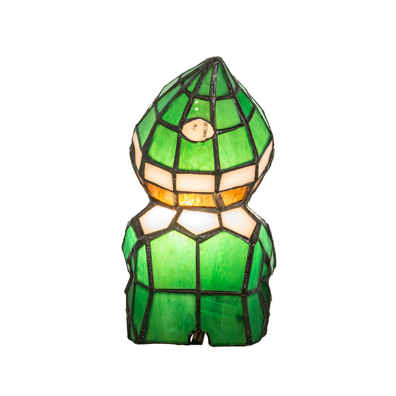 Meyda Tiffany & Stained Glass Table Lamp, Green