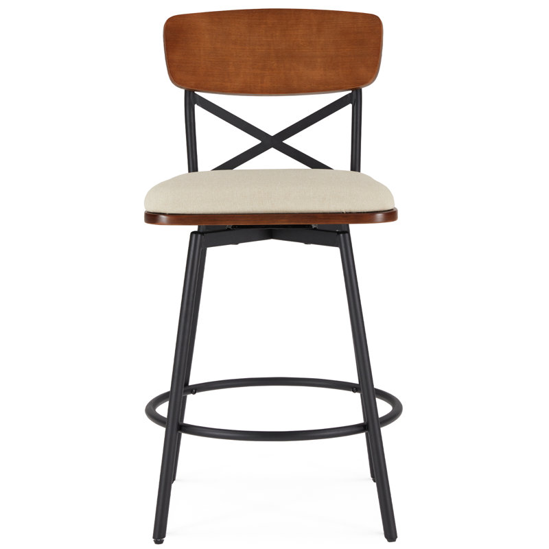 Tabouret de comptoir Jeremiyah 26, Beige