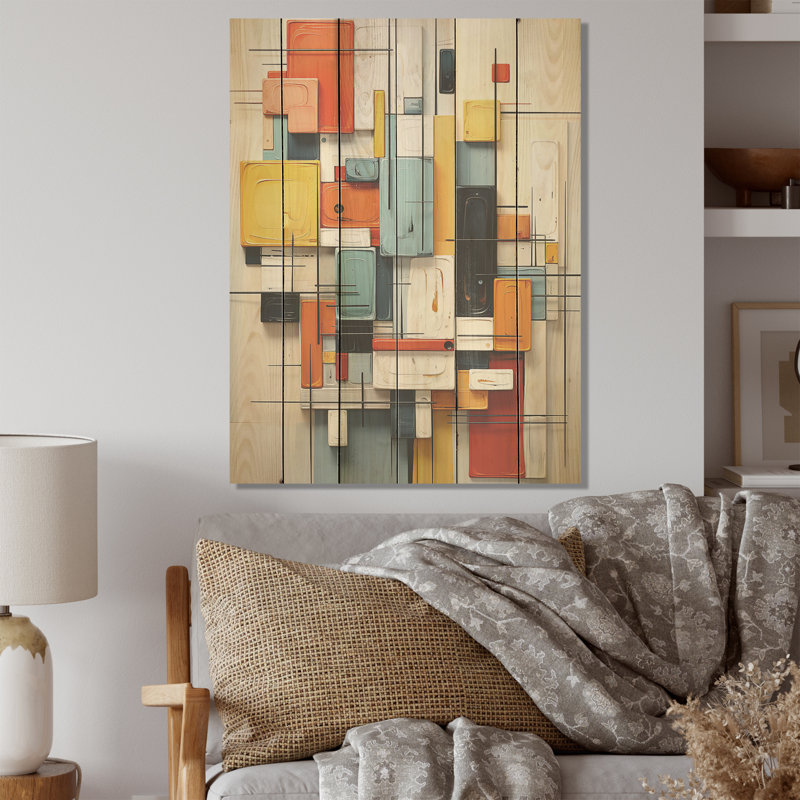 «Poundies Wonderland», art sur bois de pin naturel, H 20 po x l 10 po