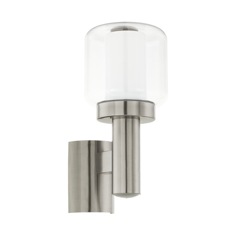 Chugwater Stainless Steel 32.5cm H Outdoor Armed Sconce