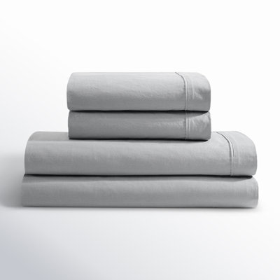 Calvin Klein Washed Cotton Percale Sheet Set