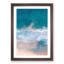 View of Dee Why Beach in Australia in Abstract - Picture Frame Graphic Art Print-55764104-55764098