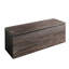 Banc de rangement Dean en gris rustique