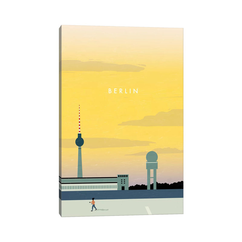 Berlin by Katinka Reinke - Wrapped Canvas Print, 152.5 cm H x 101.5 cm W