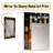 Beer Bottles Collage VIII - Beer Decorative Mirror, Traditional Large Wall Mirror, Printed Metal Art-257958232