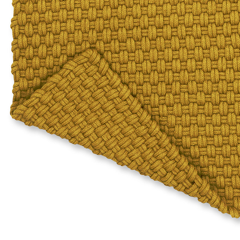 Lace Area Rug in Mustard, Rectangle 8'2" x 11'6"