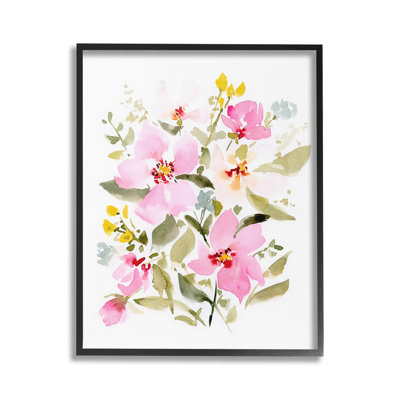 Motif rose, giclée, art par Victoria