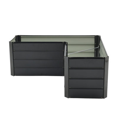 Bogdana Self-Watering Metal Planter Box