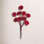 The Holiday Aisle® 14" Red Pom Pom Berry Pick. Each bag contains six picks.