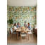 Papier peint floral moderne