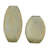 Coleshill 2 Piece Gold Metal Table Vase Set