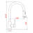Stainless Steel Pull Down Kitchen Faucet With Soap Dispenser-125507768-125507769