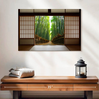 Lilie Door To Bamboo Forest