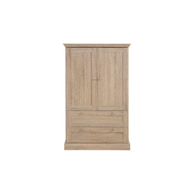 Rawls Manufactured Wood Wardrobe, Sonoma Oak