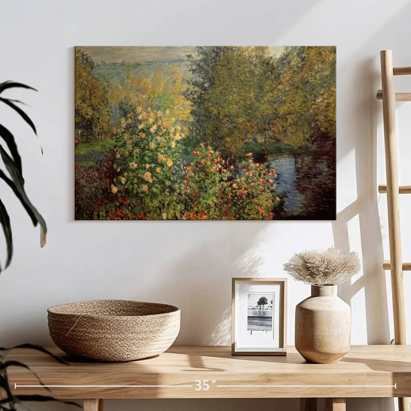 Senne Le jardin de la famille Hoschede, H 16 po x l 24 po