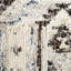 Tapis en laine / coton tissé à la main Manhattan en ivoire / gris anthracite Manhattan-1636532653