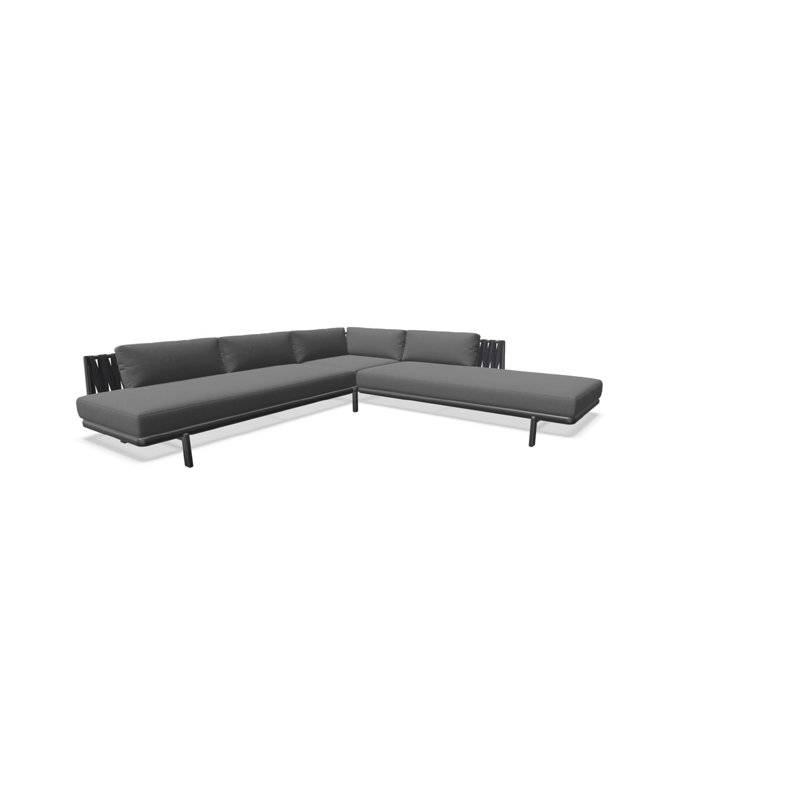 Anthea System B Sofa, Plummet