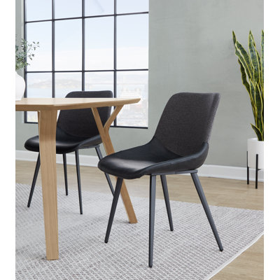  Castillon Two-Tone Upholstered Side Chairs