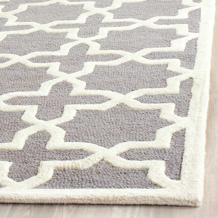 Igna Hand Tufted Wool Geometric Rug