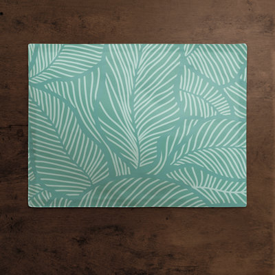 Anganette Polyester Floral Rectangle Placemat