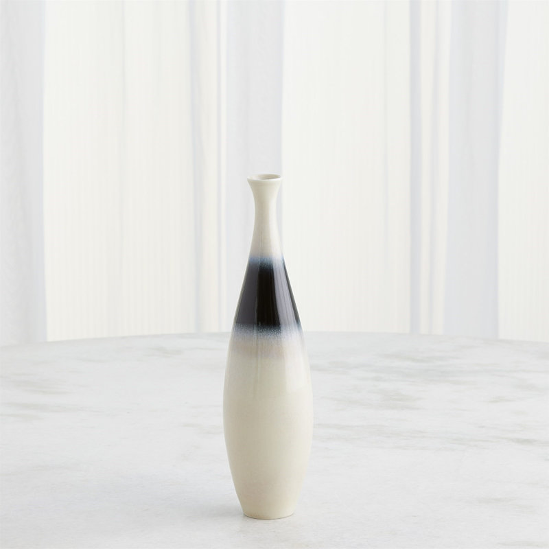 Bouteille décorative en porcelaine faite à la main