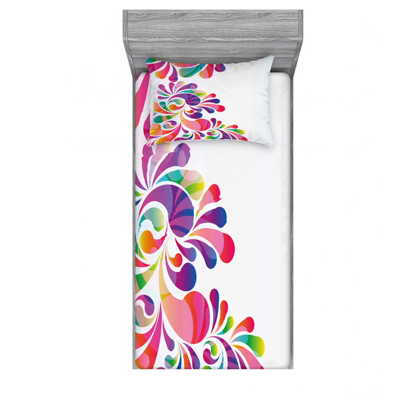 Microfiber Sheet Set, Twin XL Sheet Set with Fitted Sheet
