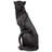 Pensive Panther Black Jaguar Statue