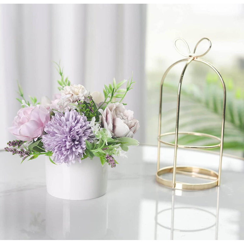 Arrangement in Vase, Purple