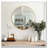 Metal Round Bathroom Mirror-832908506