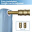 Tringle à rideaux simple réglable 1 po Dja-21683804-21683805