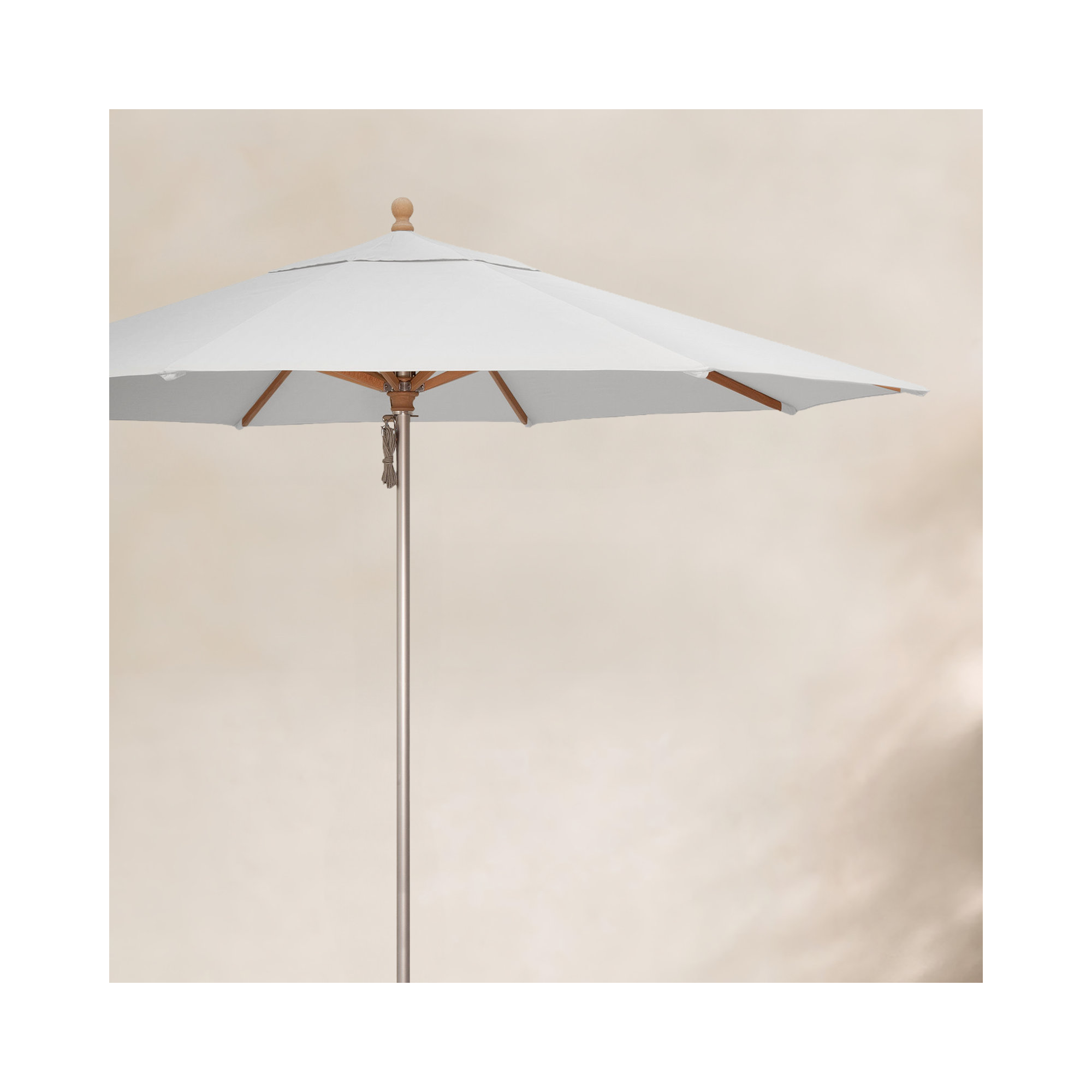 Darlington 132'' Outdoor Umbrella, Natural
