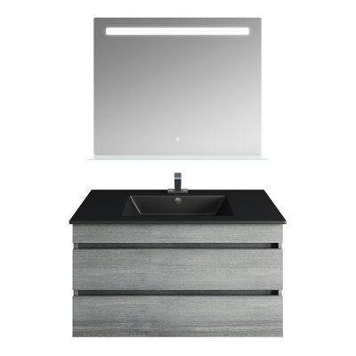 Ensemble de meuble-lavabo simple 36 "avec miroir
