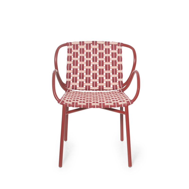 Armchair, Bright Red/Hampton Ruby/Platform Coral