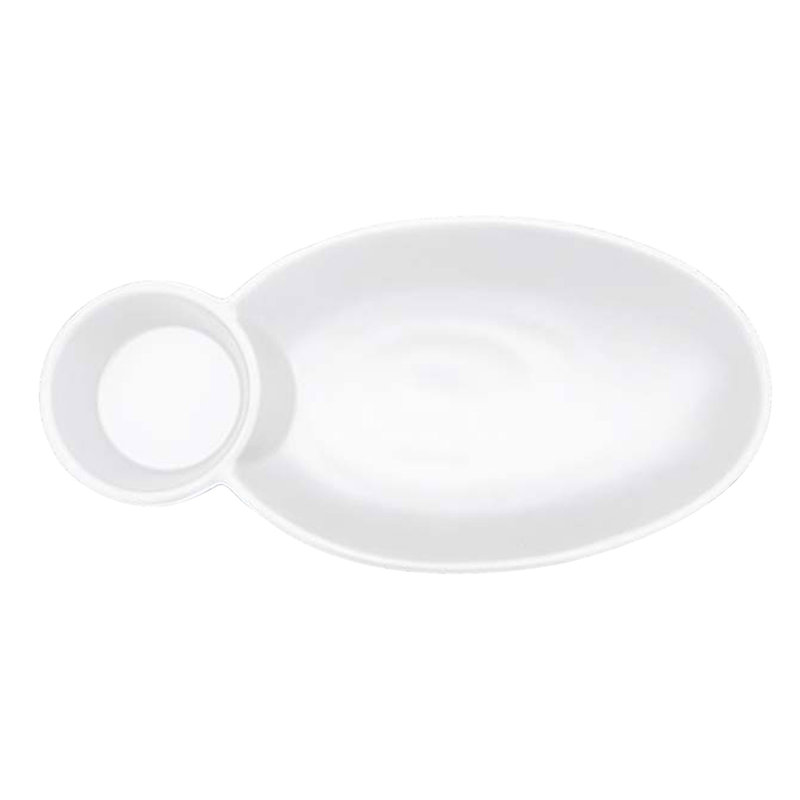 Desserte condiment Zen, Blanc