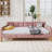 Upholstered Daybed With 4 Support Legs