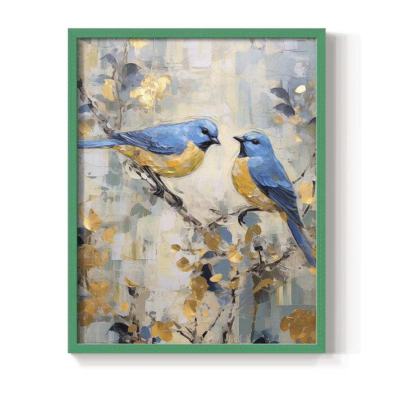 «ANIMALS Series Dxxiv», Vert, H 11 po x l 9 po
