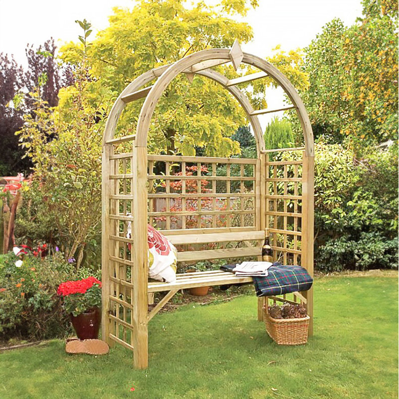 Montebello Garden Arbour Bench