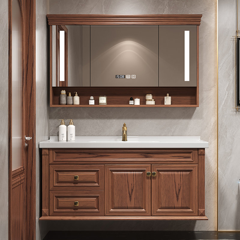 Meuble-lavabo luxueux de style américain