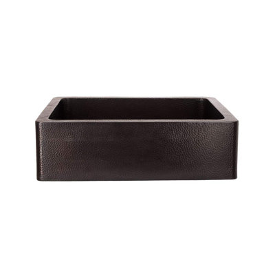 33'' L Single Bowl Copper Kitchen Sink