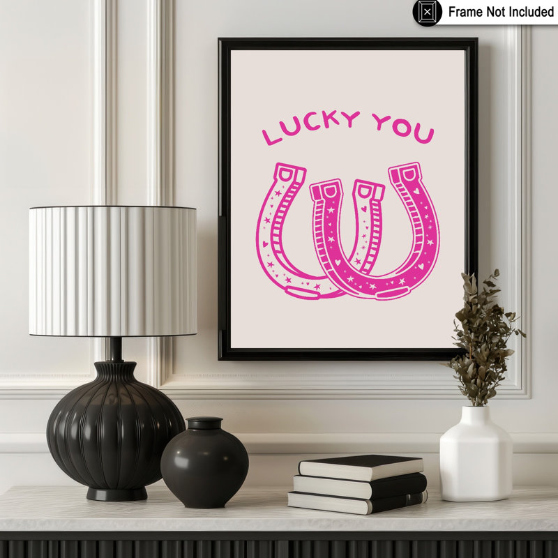 Lucky You, Unframed, Poster, 12"H x 16"W