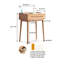 Bureau en bois massif