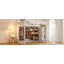 Lit mezzanine en bois avec garde-robe, tablettes et armoire-1364049965-1364049963