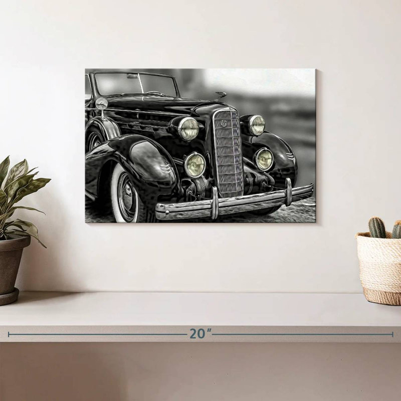 Mehar Vintage Cadillac I, H 8 po x l 12 po