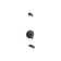 Pitch Rite-Temp Bath And Shower Trim Kit With Push-Button Diverter Without Showerhead