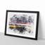 Monte Due Mani Mountain in Italy - Picture Frame Graphic Art Print-56890876-56890872