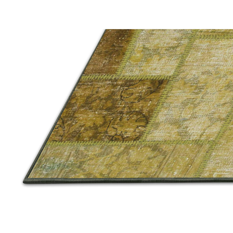 Abstract Indoor Rug, Rectangle 3' x 5'
