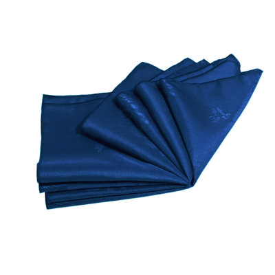 Ishaan Polyester Floral Square Napkin