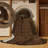 Machine Washable Solid Brown Area Rug