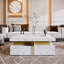 Table basse moderne carrée avec rangement à 4 tiroirs-1735970937