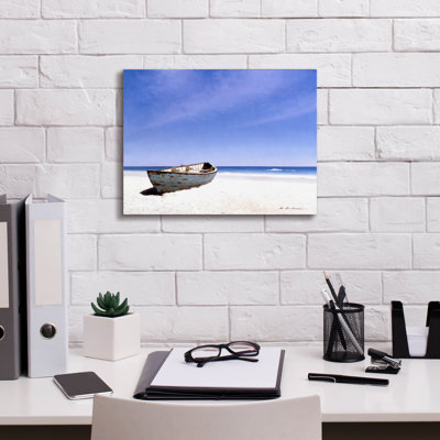 " Beached Boat 3 " by Zhen-Huan Lu